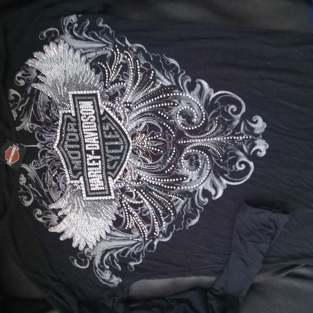 Harley-Davidson women's Black Graphic Shirt